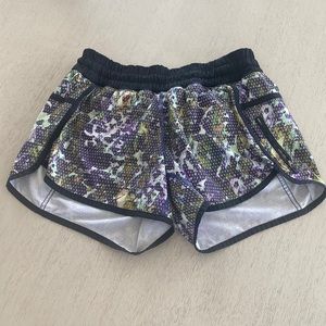 EUC Lululemon Shorts multicolor
